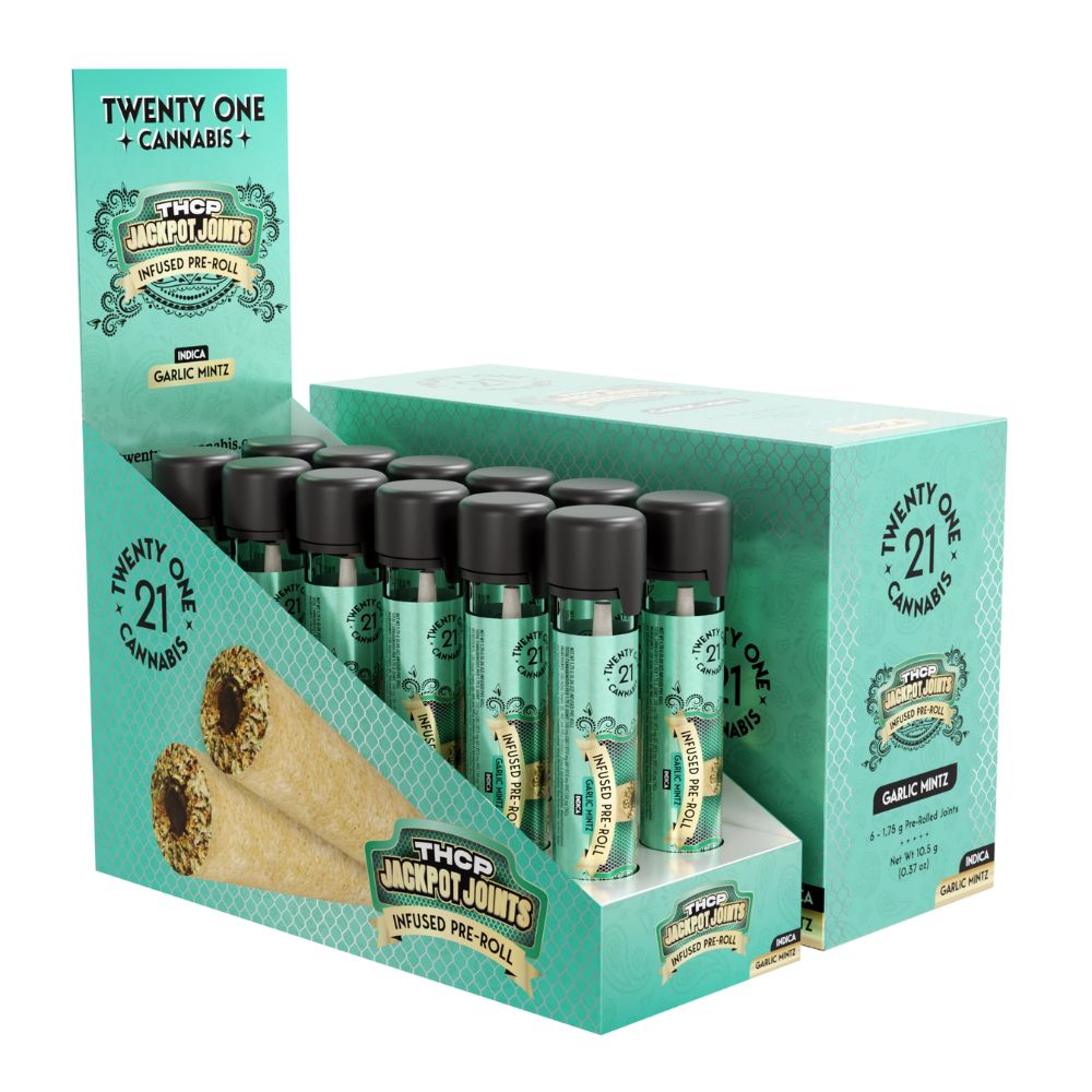 Twenty One Preroll THCp Jackpot Joint 1.75g GARLIC MINTZ