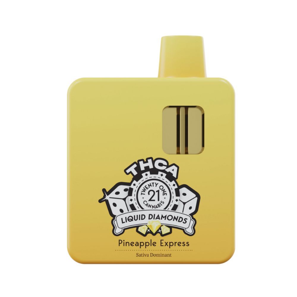 3G ThcA Dispo Vape | Twenty One | Potent Liquid Diamonds Blend
