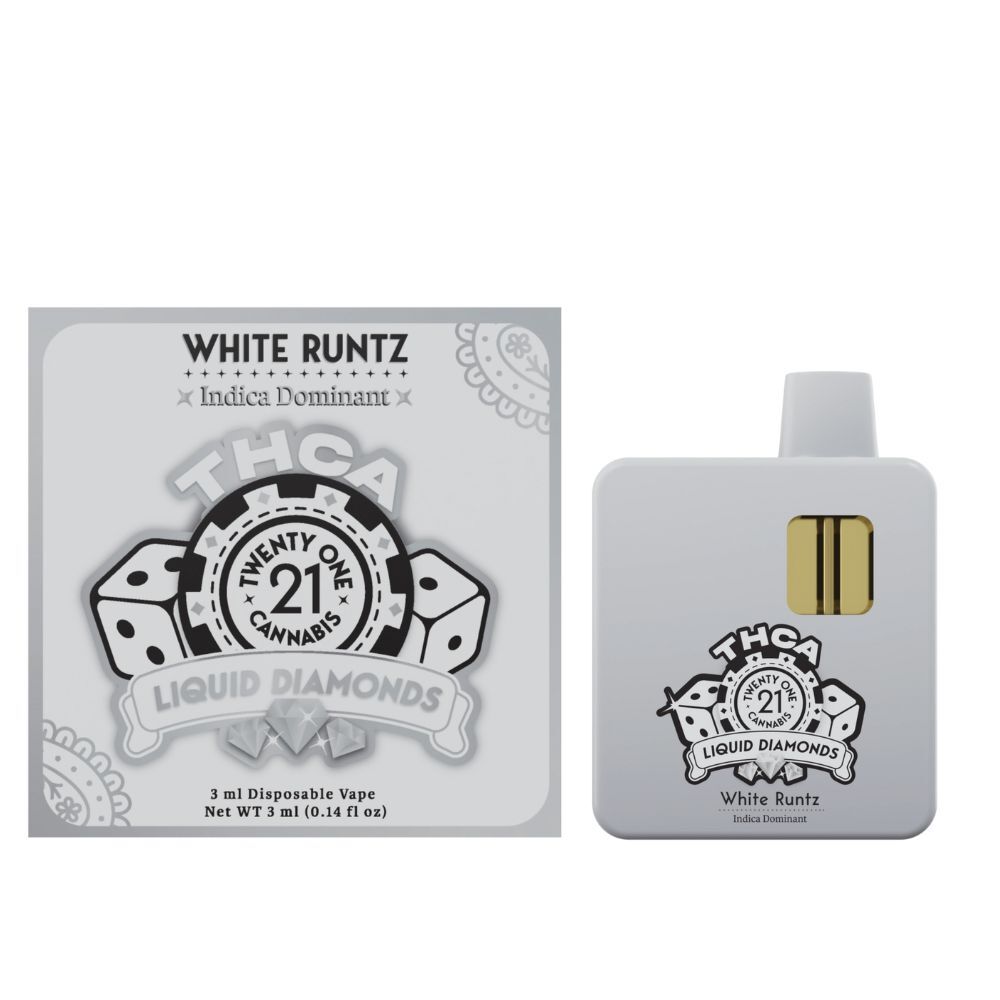 THCA Diamond 3G 21000円 3G ThcA Dispo Vape | Twenty One | Potent Liquid Diamonds Blend